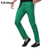 Solid Candy Colour Fashion Casual Denim Jeans