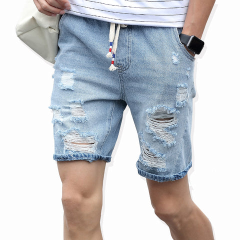 Cotton Thin Denim Summer Soft and Comfortable Shorts