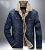 Winter Warm Plus Size Men Denim Jacket