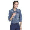 Plus Size 5XL 6XL Slim Women Denim Short Jacket