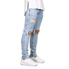 Stretch Destroyed Ripped Design Fashion Jeans