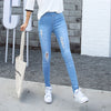 Skinny Ankle Pencil Elastic Denim Jeans