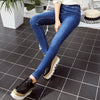 Skinny Ankle Pencil Elastic Denim Jeans