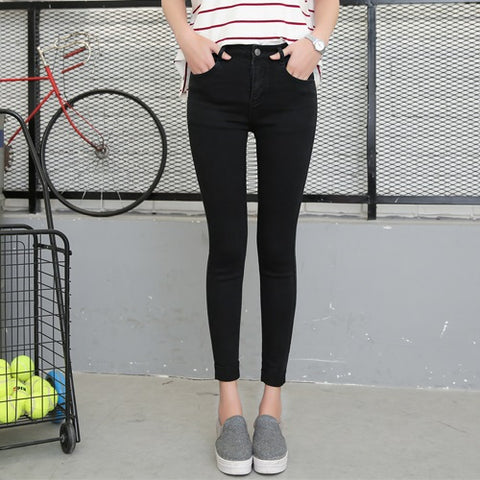 Ankle-Length Stretch Skinny Slim Pencil Jeans