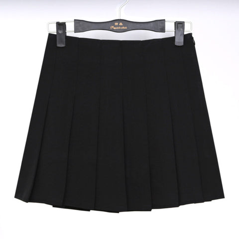 High Waist Lolita A-line Mini Plus Size Pleated skirts