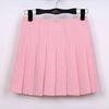 High Waist Lolita A-line Mini Plus Size Pleated skirts