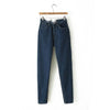 Europe Retro High Waist Denim Jeans