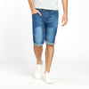 Summer Stretch Lightweight Blue Denim Shorts