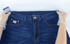 Summer Stretch Lightweight Blue Denim Shorts